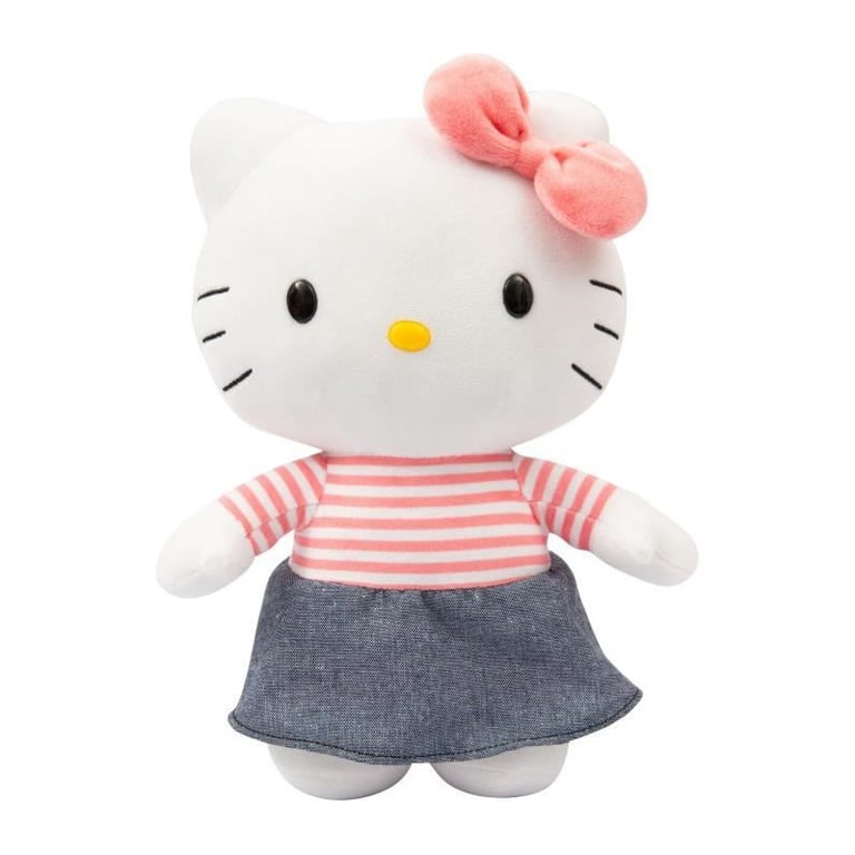 Peluche Hello Kitty GPTOYS HKT131 – 30 cm Modèle Robe Denim - vue 3