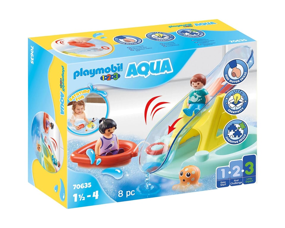 Playmobil 70635 Ilôt Toboggan Aquatique - vue 2