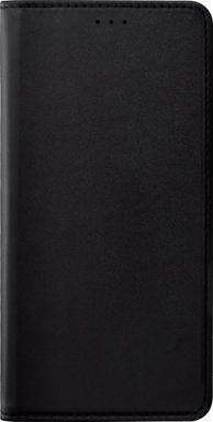 Coque clapet folio avec fente pour cartes & support pour Sony Xperia XZ2 Compact, Noir