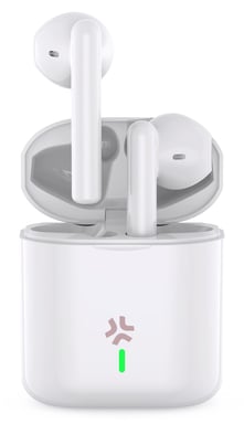 Celly PULSESOUNDWH auricular y casco Auriculares Inalámbrico Dentro de oído Llamadas/Música Blanco