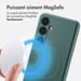 imoshion Coque Couleur avec MagSafe pour Samsung Galaxy S24 - Vert foncé