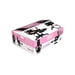 Chaise gaming de bureau Konix Hello Kitty coussin lombaire mousse mémoire 0–150° avec repose-pied base classe 4 360° Noir/Rose