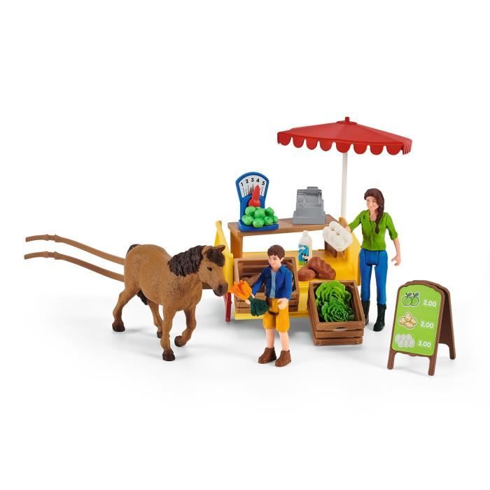 Schleich Étal mobile de la ferme 42528 Neuf - vue 3