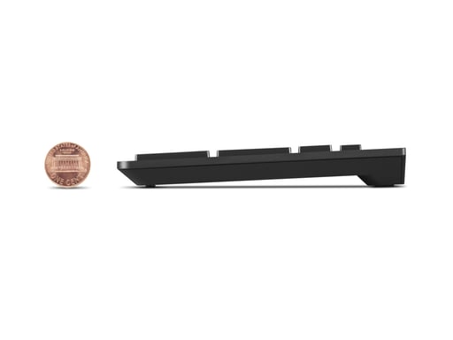 Lenovo 4X31R64484 clavier Souris incluse Bureau RF sans fil Espagnole Noir