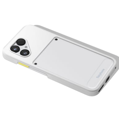 Fairphone Funda Original para Fairphone 6 de Silicona Semirrígida con Contornos Reforzados Blanco