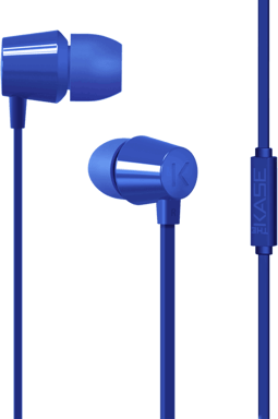 K Ecouteurs intra-auriculaires,  Bleu Cobalt