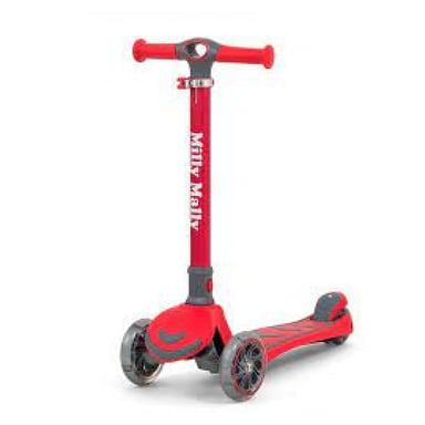 Trottinette Rouge Milly Mally Boogie pour Enfants - Modèle 3 Roues