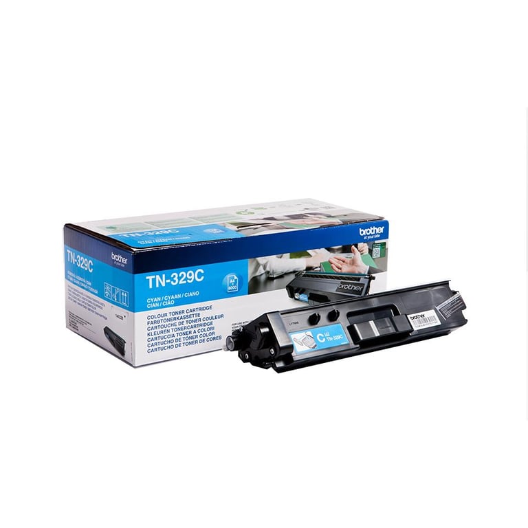 Brother TN329CP Cyan - vue 2