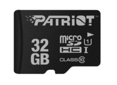 Memoria Patriot PSF32GMDC10 32 GB di memoria flash MicroSDHC UHS-I Classe 10