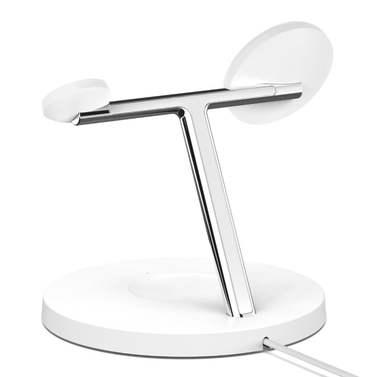 Belkin WIZ017vfWH Casques, Smartphone, Smartwatch Blanc Secteur Recharge sans fil Charge rapide Intérieure - Neuf