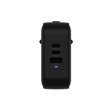 HYPER HJ1003BKWWGL cargador de dispositivo móvil Portátil, Smartphone, Tableta Negro Corriente alterna Carga rápida Interior