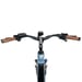 Bicicleta eléctrica de fibra de carbono MIHOGO AIR MAX con doble batería, app inteligente y frenos hidráulicos - azul