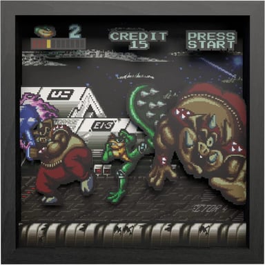 Marcos Pixel - Battletoads Big Bad Boot - 23x23 cm