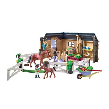 PLAYMOBIL - 71238 - Country - Establo y picadero para caballos