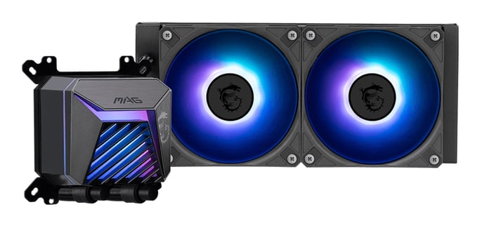 MSI MAG Coreliquid A15 240 Scheda madre, processore All-in-One Liquid Cooler 12 cm Nero 1 pezzo(i)