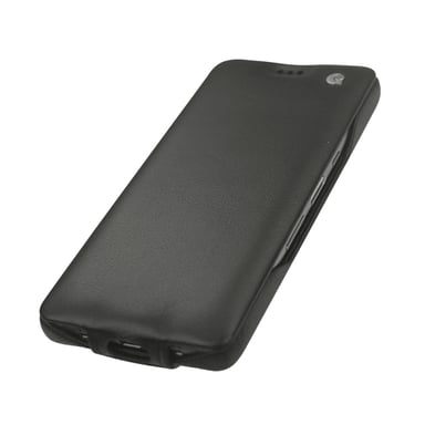 Funda de piel Sony Xperia 10 Plus - Solapa vertical - Negro - Piel lisa