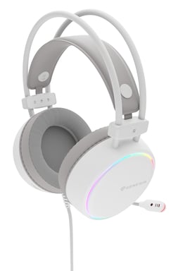 GENESIS NSG-2308 casque Avec fil Arceau Gaming USB Type-A Blanc
