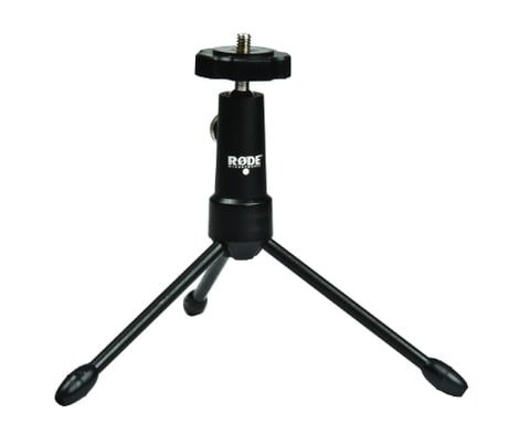 RØDE Tripod tripode Micrófono 3 pata(s) Negro