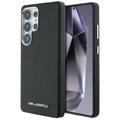Étui Karl Lagerfeld Saffiano Metal Logo MagSafe pour Samsung Galaxy S25