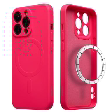 imoshion Coque Couleur avec MagSafe pour Apple iPhone 13 Pro - Neon Pink