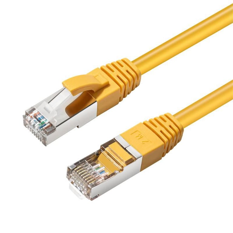 Microconnect SSTP CAT6 Jaune 10 - vue 2