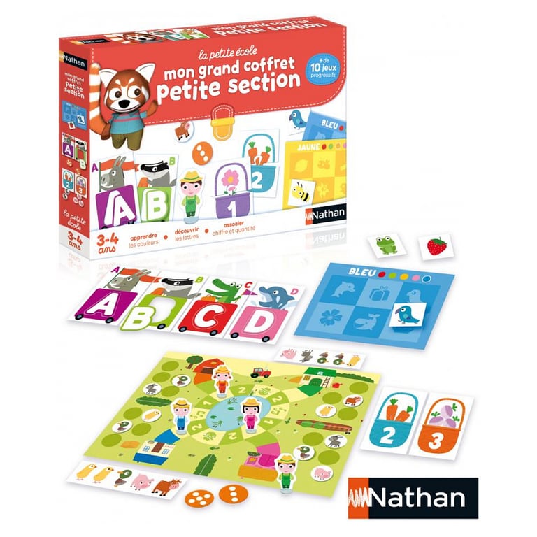Mon grand coffret petite section : La petite école Dujardin Nathan - vue 4