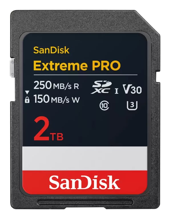 SanDisk Extreme Pro SDHC UHS I SDSDXXD 2T00 GN4IN - vue 2