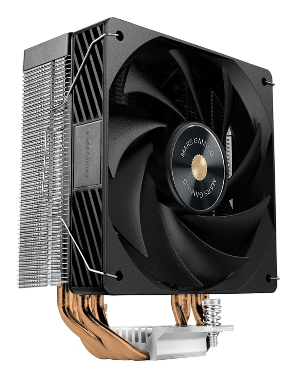 Mars Gaming MCPU-X4 Processeur Refroidisseur d'air 12 cm Noir 1 pièce(s) - Neuf