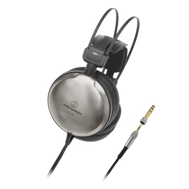 Audio-Technica ATH-A2000Z écouteur/casque Écouteurs Avec fil Arceau Musique Noir, Argent