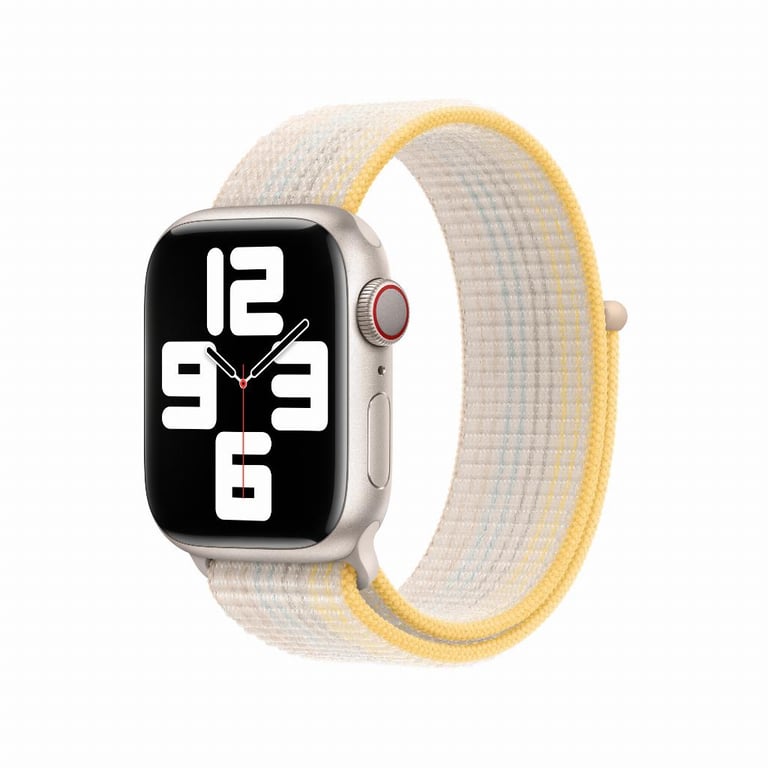 Boucle Sport pour Apple Watch 41 mm - Lumière stellaire