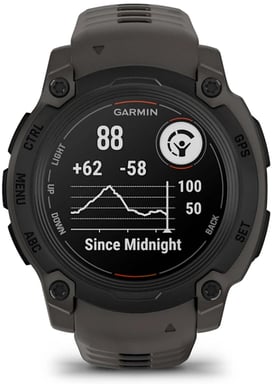 Garmin Instinct E 2,18 cm [0.86] MIP 40 mm Digitale 166 x 166 Pixel Nero GPS [satellitare] (Garmin Instinct E - sort fiberforst?rk)