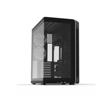 Boîtier PC Midi Tower Zalman P60 Black 5 ventilateurs ARGB verre trempé Noir