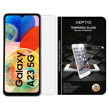Protection écran Vitre  en verre trempé pour Samsung Galaxy A23 5G  - Tempered glass  XEPTIO