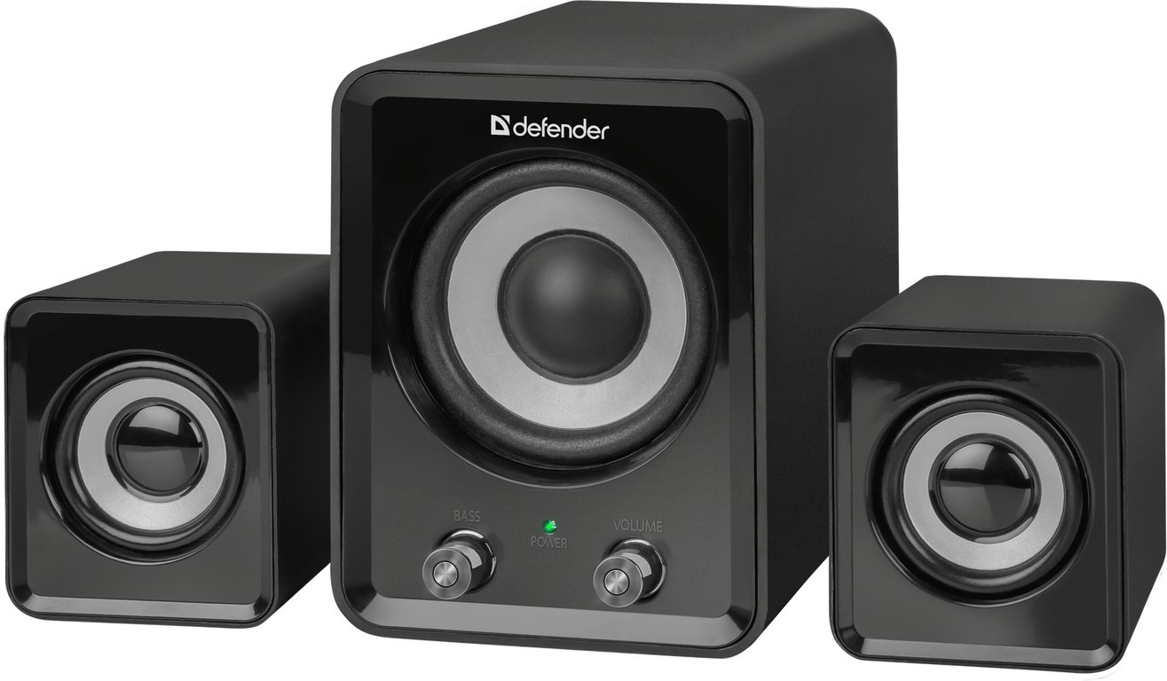 Haut-Parleurs Defender Z4 – Système Audio 2.1, 16 W, Avec Fil - vue 1