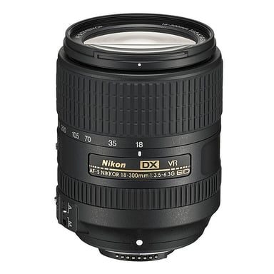 Nikon AF-S DX NIKKOR 18–300mm f/3.5–6.3G ED VR SLR Negro