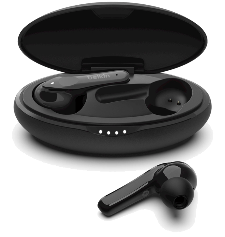 Belkin SOUNDFORM Move Plus Casque Sans fil Ecouteurs Musique Bluetooth Noir