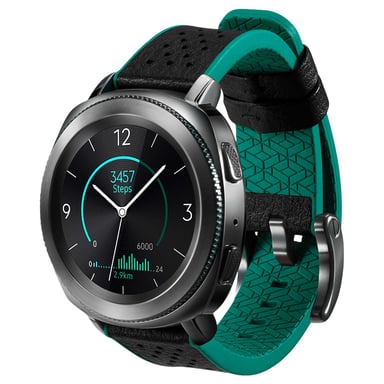 Samsung Pulsera deportiva híbrida Samsung GP-R600BREEAAE Gear Sport Negro / Verde