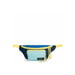 Bolso de cintura EASTPAK Page EK69EA45 Blocked Navy con bolsillo con cremallera y ribete amarillo