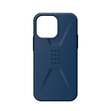 Coque de protection Civilian pour iPhone 14 Pro Max - Bleu