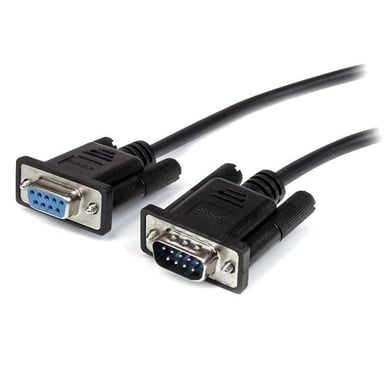 STARTECH Rallonge DB-9 (Série RS-232) en liaison directe - Mâle / Femelle - 0.5 m - Neuf