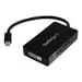 STARTECH.COM Adaptateur de voyage Mini DisplayPort vers DVI / DisplayPort / HDMI - Convertisseur vidéo 3-en-1