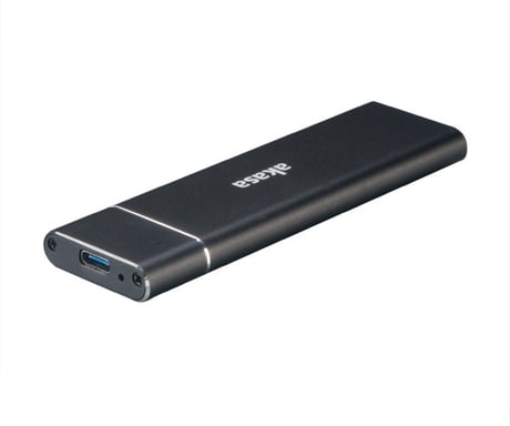 Akasa AK-ENU3M2-02 Boîtier de disques de stockage Enceinte ssd Noir M.2