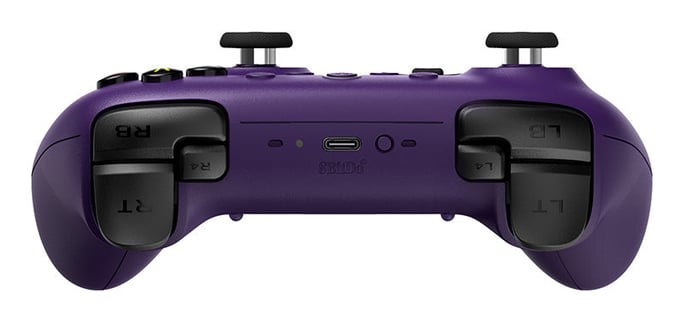 8Bitdo Ultimate 2 Wireless Violet Bluetooth/RF/USB Manette de jeu Analogique/Numérique Android, MAC, PC