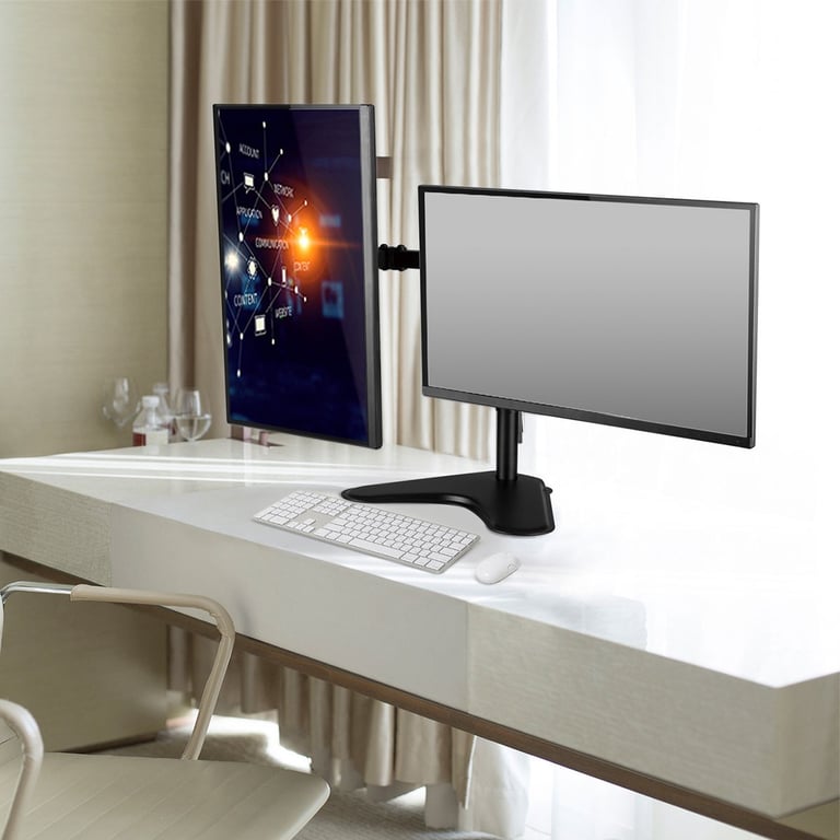 EWENT Support de bureau à double moniteur jusqu'à 32 Neuf - vue 3