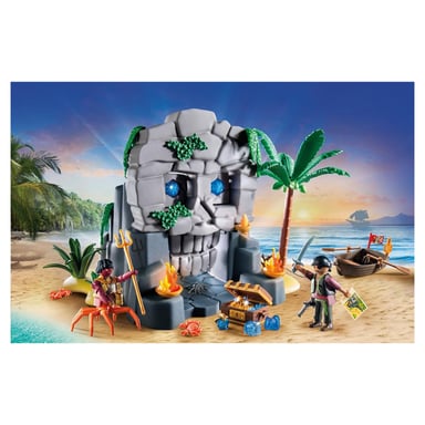 Aventure sur l'île au trésor pirate avec monstre marin - Set PLAYMOBIL 71531