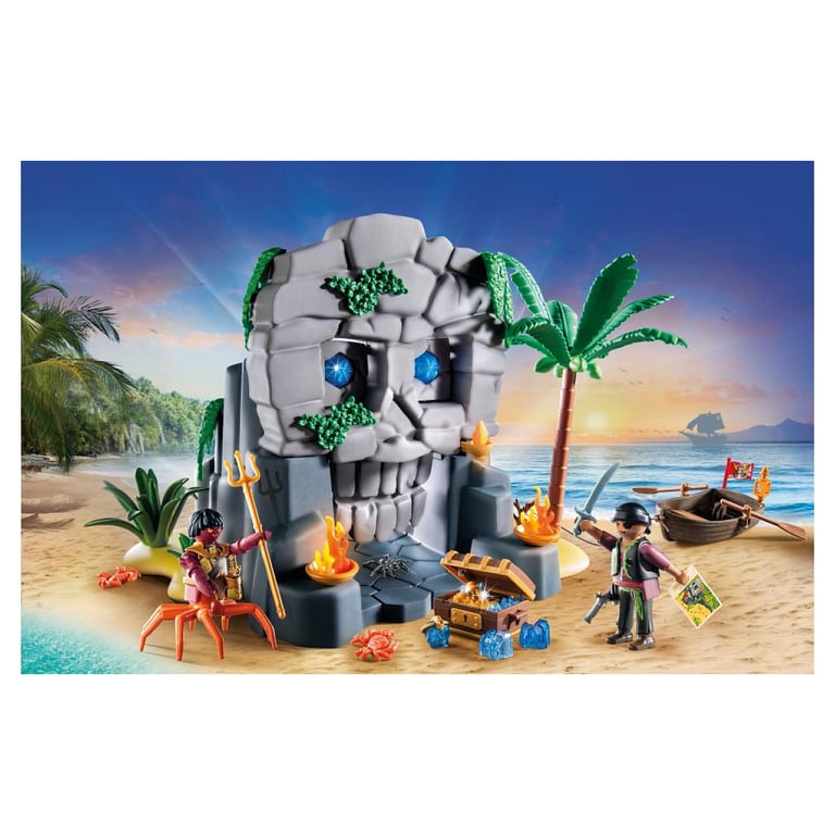 Ile au trésor pirate et monstre marin - vue 3