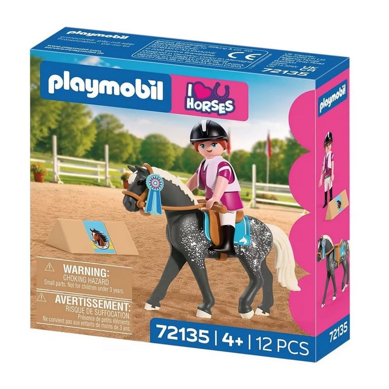 Playmobil I Love Horses / J'adore les chevaux 72135 Saut d'obstacles - vue 1