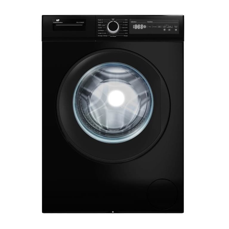 Lave linge hublot CONTINENTAL EDISON CELL12140IBT 12 kg Largeur 59 6 cm Classe A 1400 trsmin moteur induction - vue 3