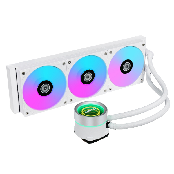 Lian Li Galahad II Trinity Boitier PC Refroidisseur de liquide tout-en-un 12 cm Blanc 1 pièce(s) - Neuf