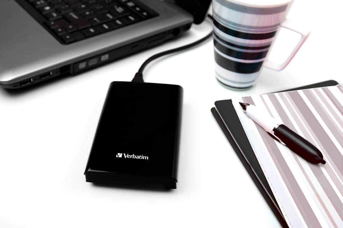 Verbatim Store 'n' Go Slim SSD externe portable USB 3.2 Gen 1 USB C connecteur - vue 4